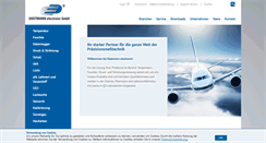 Desktop Screenshot of dostmann-electronic.de